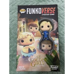 Pop Funko Verse Strategy Game The Golden Girls Rose & Blanche New
